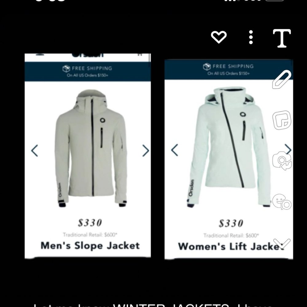 Orsden Ski Jackets